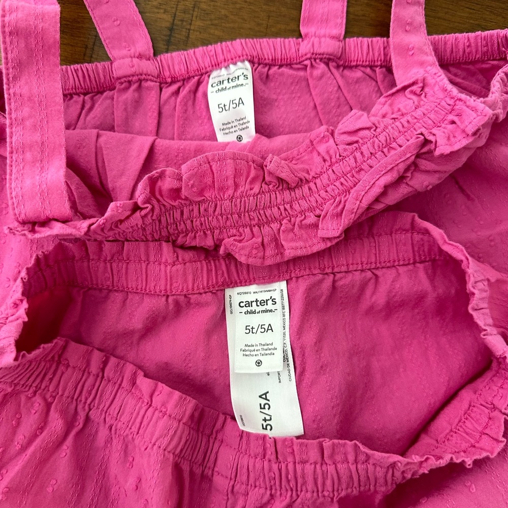 Girls summer outfit 5T
